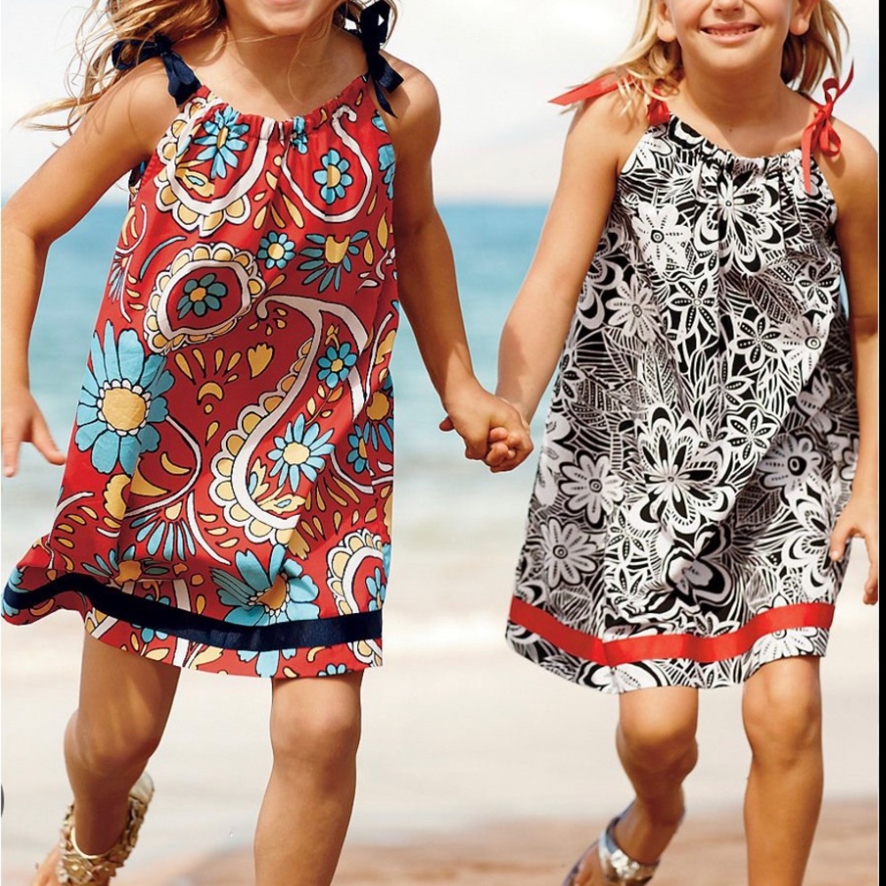 3-Hanna Andersson pillowcase dresses sz 140
